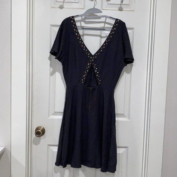 LAmade Selene Studded Dress In Quarry Womens Size Small - Picture 7 of 9